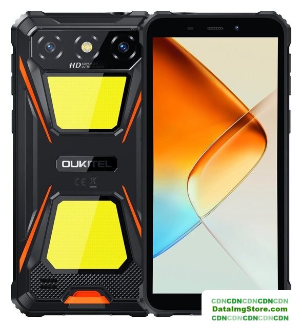 Телефон Oukitel G5 4GB/256GB (черный/оранжевый) - Изображение №1 — buytech