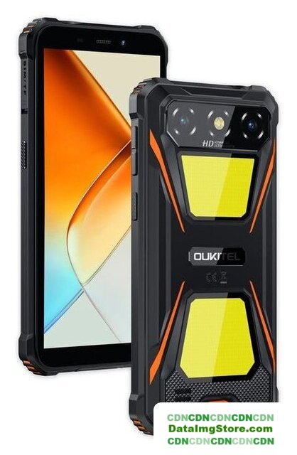 Телефон Oukitel G5 4GB/256GB (черный/оранжевый) - Изображение №2 — buytech