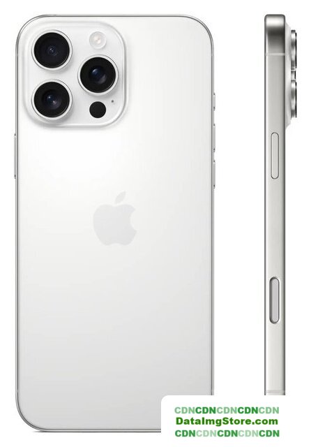 Телефон Apple iPhone 16 Pro Max Dual SIM 512GB (белый титан) - Изображение №2 — buytech