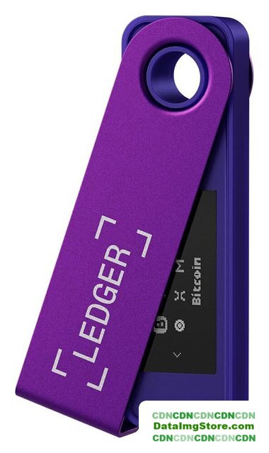 Аппаратный криптокошелек Ledger Nano S Plus (фиолетовый аметист) - Изображение №3 — buytech