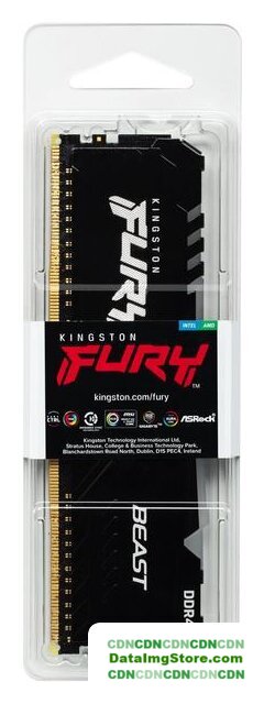 Оперативная память Kingston FURY Beast RGB 8ГБ DDR4 3600 МГц KF436C17BB2A/8 - Изображение №4 — buytech