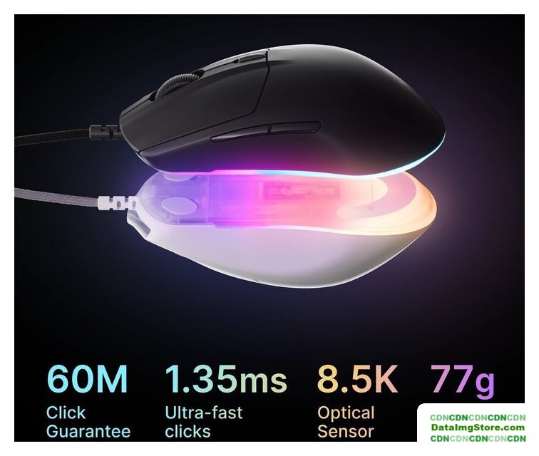 Игровая мышь SteelSeries Rival 3 Gen 2 (черный) - Изображение №7 — buytech