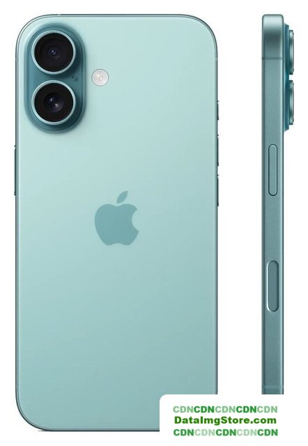 Телефон Apple iPhone 16 Dual SIM 128GB (бирюзовый) - Изображение №2 — buytech