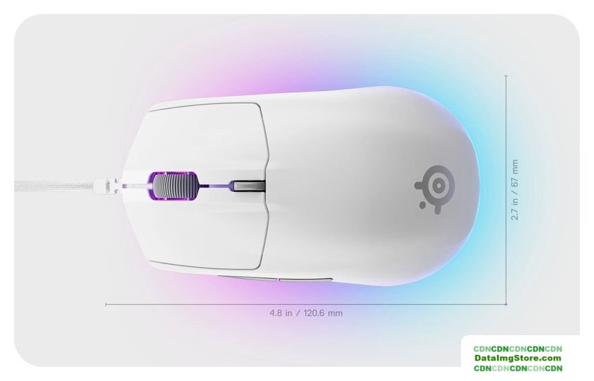 Игровая мышь SteelSeries Rival 3 Gen 2 (белый) - Изображение №12 — buytech