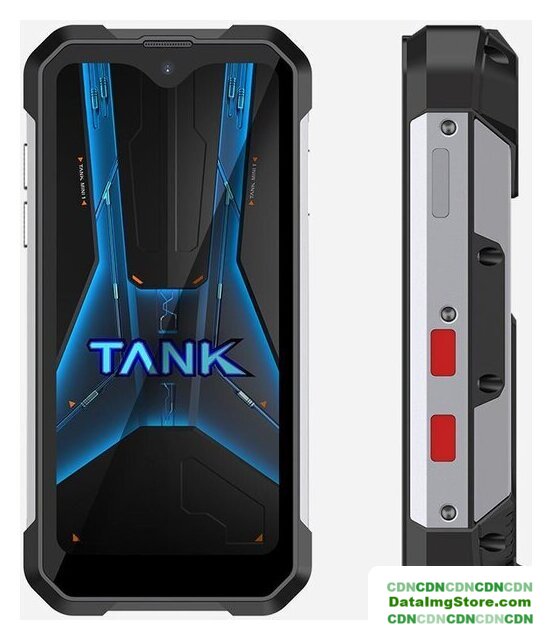 Телефон Unihertz Tank Mini 8GB/256GB (черный/серый) - Изображение №5 — buytech