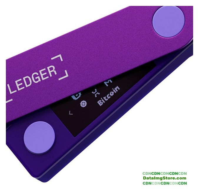 Аппаратный криптокошелек Ledger Nano X (фиолетовый аметист) - Изображение №4 — buytech