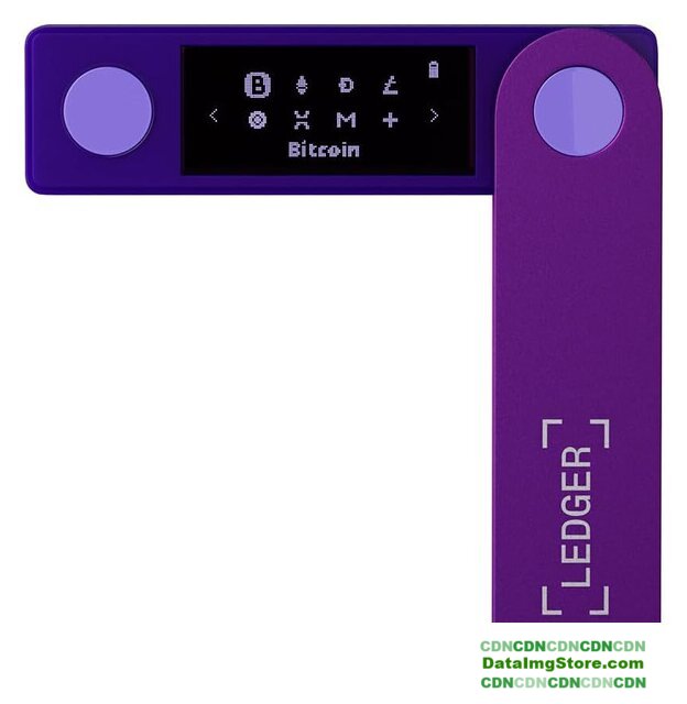 Аппаратный криптокошелек Ledger Nano X (фиолетовый аметист) - Изображение №2 — buytech