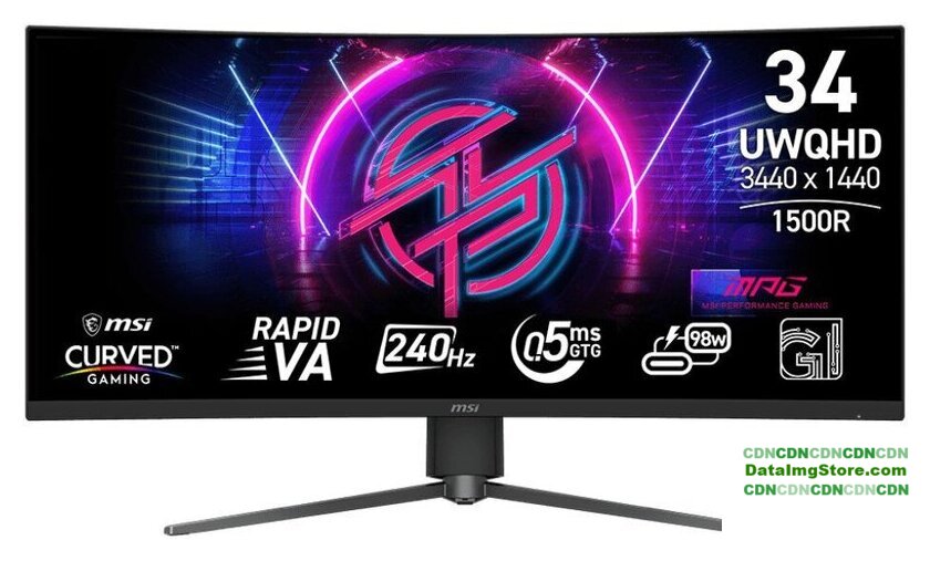 Игровой монитор MSI MPG 346CQRF X24 - Изображение №1 — buytech