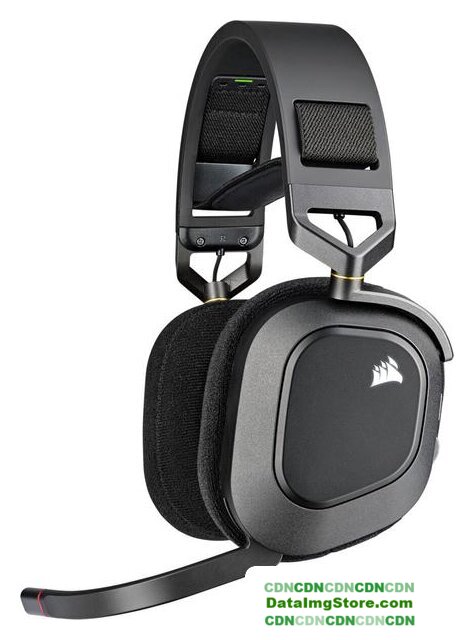 Наушники Corsair HS80 RGB Wireless (черный) - Изображение №1 — buytech