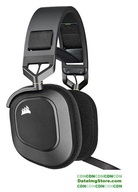 Наушники Corsair HS80 RGB Wireless (черный) - Изображение №3 — buytech