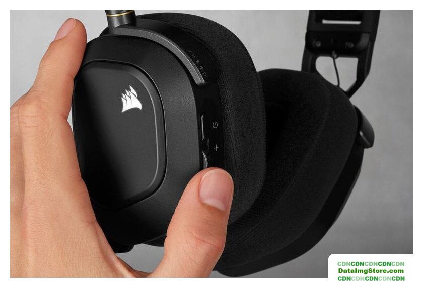 Наушники Corsair HS80 RGB Wireless (черный) - Изображение №10 — buytech