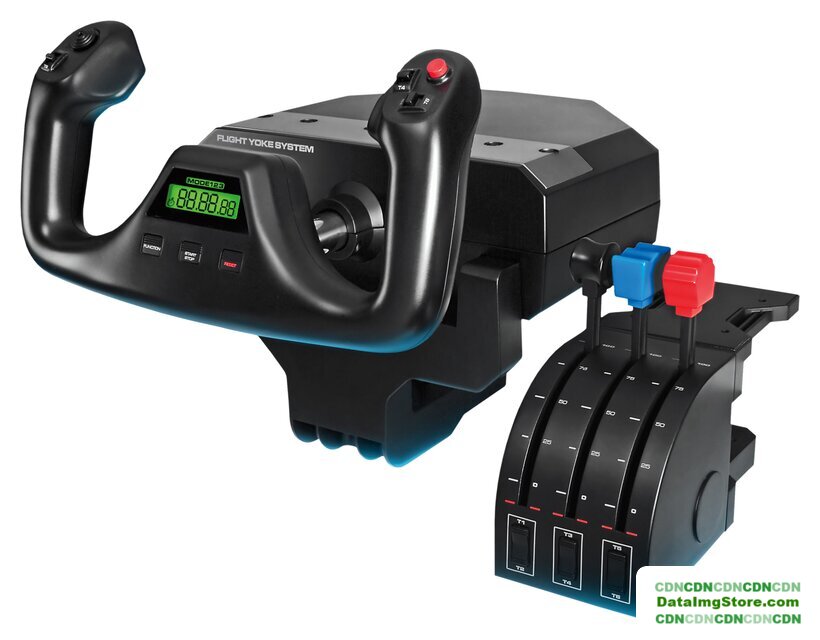 Оборудование для авиасимов Logitech G Saitek PRO Flight Yoke System - Изображение №1 — buytech