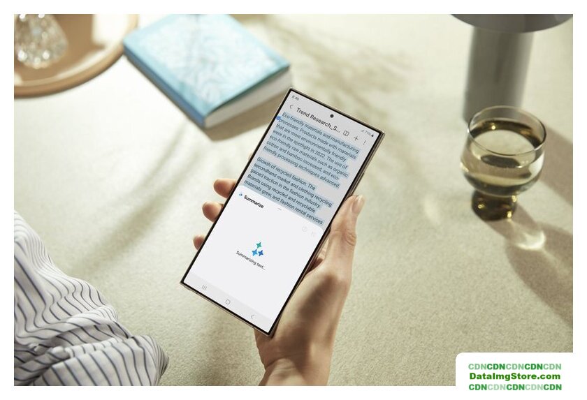 Телефон Samsung Galaxy S24 Ultra SM-S9280 12GB/256GB (титановый желтый) - Изображение №3 — buytech