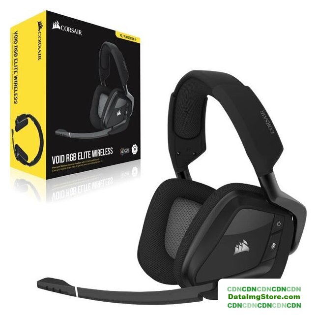 Наушники Corsair VOID RGB Elite Wireless (карбон) - Изображение №13 — buytech