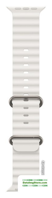 Умные часы Apple Watch Ultra LTE 49 мм (титановый корпус, титановый/белый, ремешок из эластомера) - Изображение №3 — buytech
