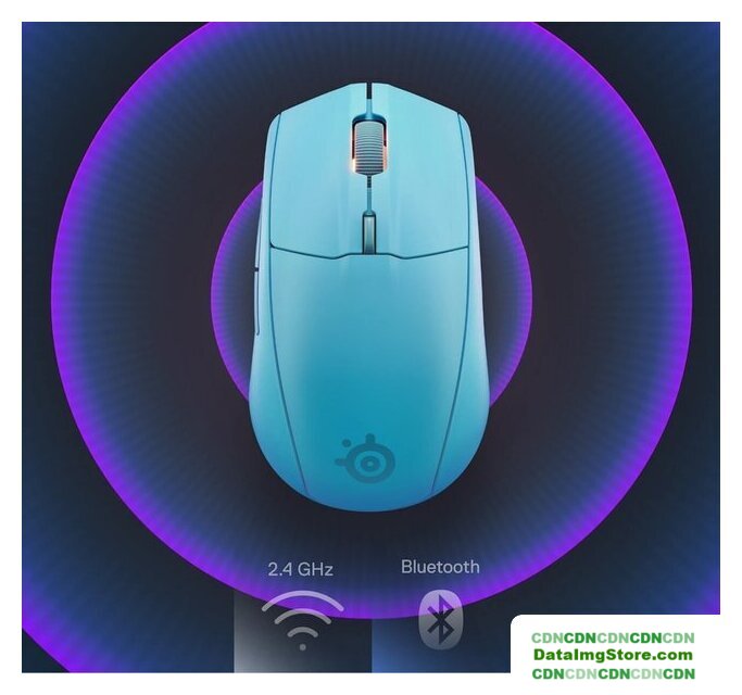 Игровая мышь SteelSeries Rival 3 Wireless Gen 2 (голубой) - Изображение №6 — buytech