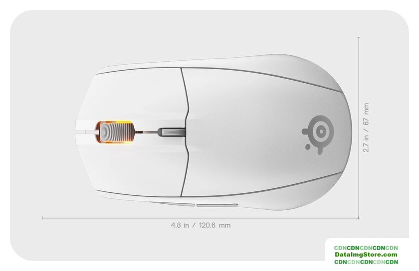 Игровая мышь SteelSeries Rival 3 Wireless Gen 2 (белый) - Изображение №9 — buytech