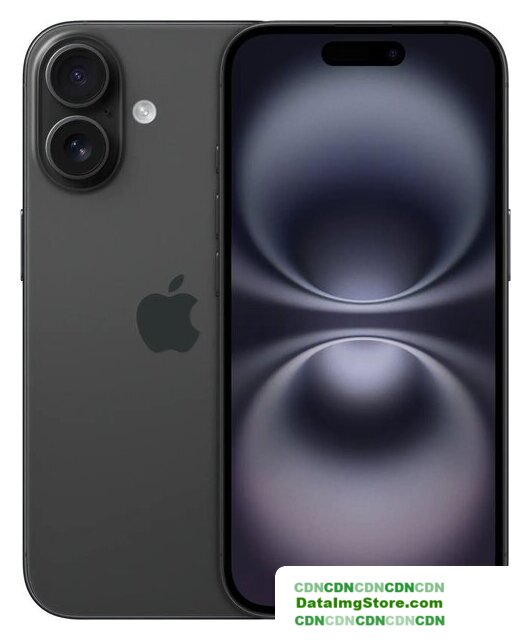 Телефон Apple iPhone 16 Dual eSim 128GB (черный) - Изображение №1 — buytech