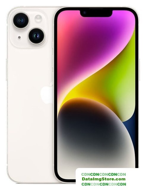 Телефон Apple iPhone 14 Dual SIM 256GB (звездный) - Изображение №1 — buytech