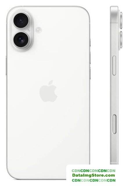 Телефон Apple iPhone 16 Plus Dual SIM 256GB (белый) - Изображение №2 — buytech