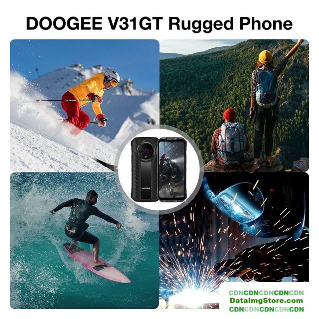 Телефон Doogee V31 GT 12GB/256GB (золотистый) - Изображение №9 — buytech