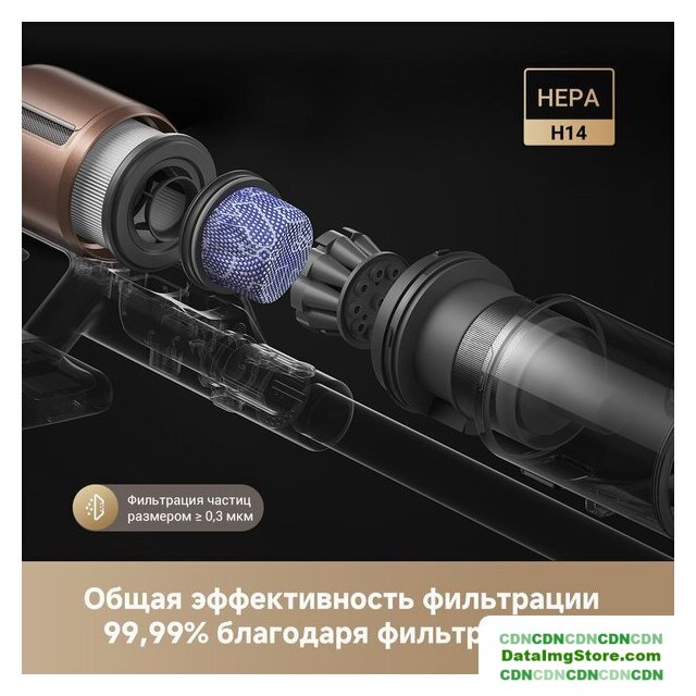 Пылесос Dreame Cordless Vacuum Cleaner Z20 Aqua Cycle (евровилка) - Изображение №4 — buytech