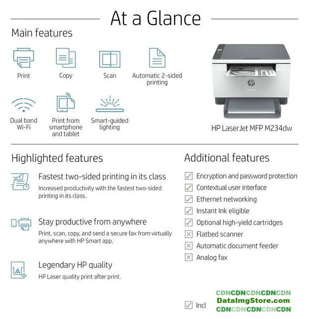 МФУ HP LaserJet M234dw 6GW99F - Изображение №9 — buytech