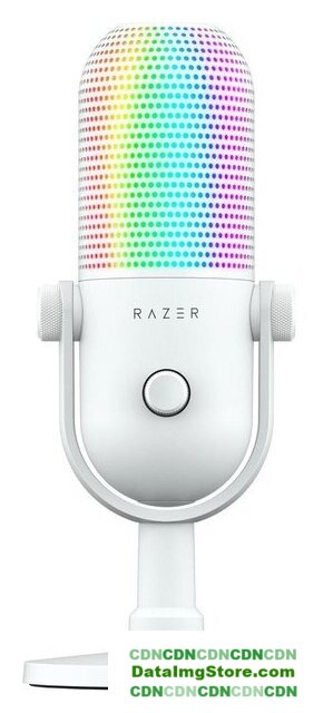 Проводной микрофон Razer Seiren V3 Chroma Mercury White - Изображение №1 — buytech