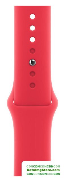 Умные часы Apple Watch Series 9 45 мм (алюминиевый корпус, красный/красный, спортивный силиконовый ремешок S/M) - Изображение №3 — buytech