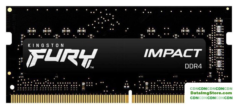 Оперативная память Kingston FURY Impact 8GB DDR4 SODIMM PC4-25600 KF432S20IB/8 - Изображение №1 — buytech