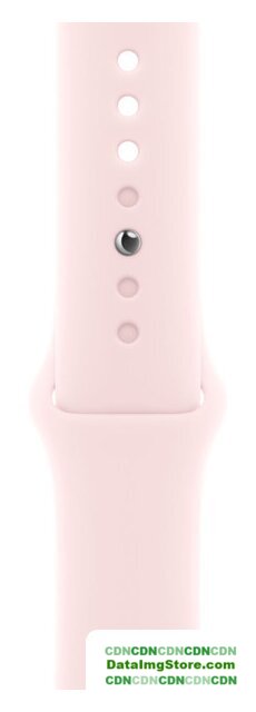 Умные часы Apple Watch Series 9 45 мм (алюминиевый корпус, розовый/розовый, спортивный силиконовый ремешок S/M) - Изображение №3 — buytech