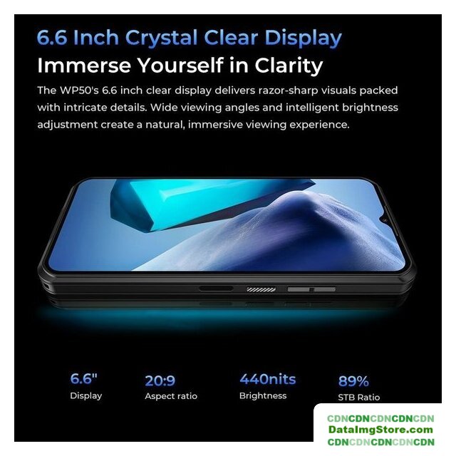 Телефон Oukitel WP50 4GB/256GB (синий) - Изображение №10 — buytech