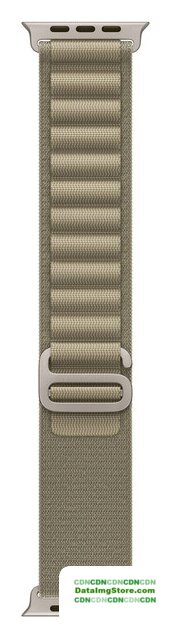 Умные часы Apple Watch Ultra 2 LTE 49 мм (титановый корпус, титановый/оливковый, текстильный ремешок размера S) - Изображение №3 — buytech