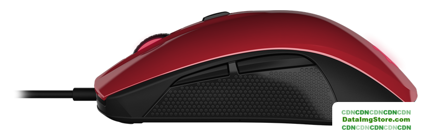 Игровая мышь SteelSeries Rival 100 Forged Red - Изображение №3 — buytech