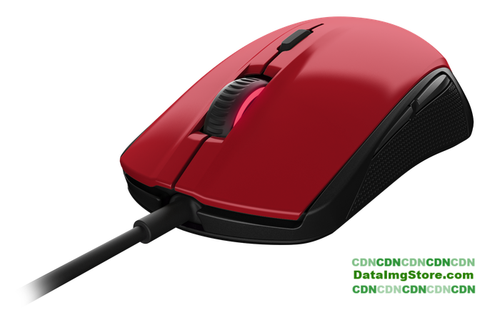 Игровая мышь SteelSeries Rival 100 Forged Red - Изображение №4 — buytech