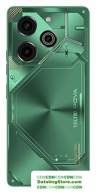 Телефон Tecno Pova 6 Pro 8GB/256GB (зеленая комета) - Изображение №2 — buytech