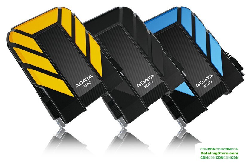Внешний накопитель ADATA DashDrive Durable HD710 1TB Blue (AHD710-1TU3-CBL) - Изображение №5 — buytech