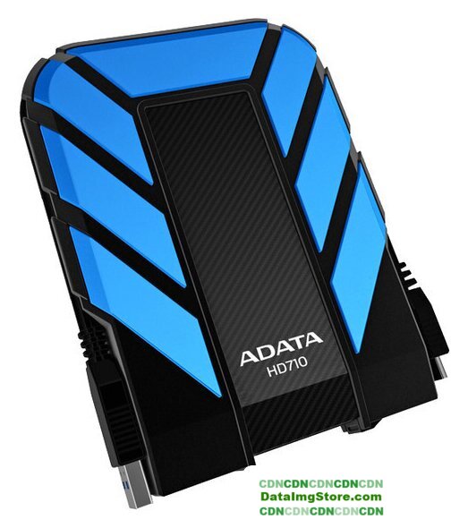 Внешний накопитель ADATA DashDrive Durable HD710 1TB Blue (AHD710-1TU3-CBL) - Изображение №1 — buytech
