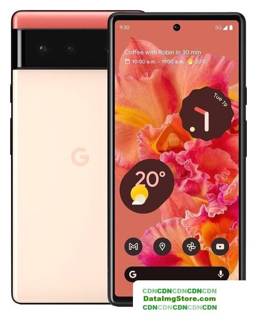 Телефон Google Pixel 6 8GB/128GB (коралловый) - Изображение №1 — buytech