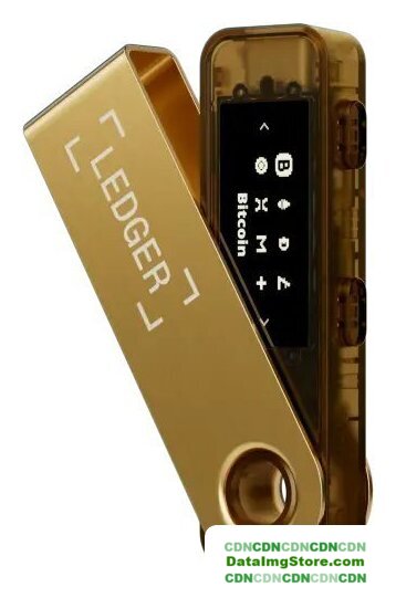 Аппаратный криптокошелек Ledger Nano S Plus (золотистый) - Изображение №1 — buytech