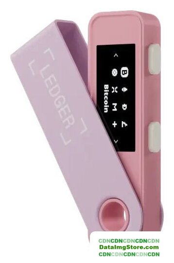 Аппаратный криптокошелек Ledger Nano S Plus (пастельный розовый) - Изображение №1 — buytech