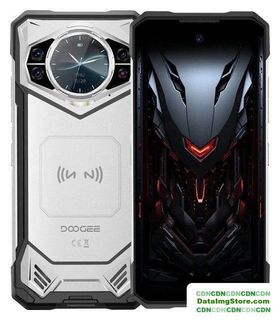 Телефон Doogee S200 12GB/256GB (серебристый) - Изображение №1 — buytech