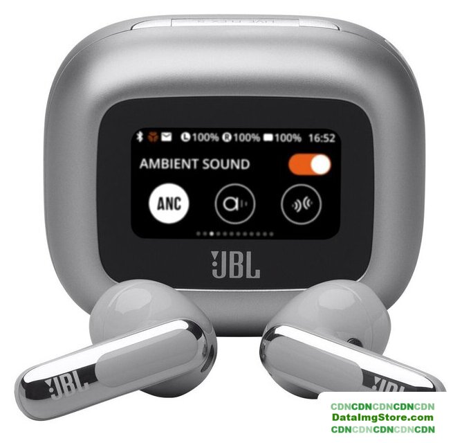 Наушники JBL Live Flex 3 (серебристый) - Изображение №1 — buytech