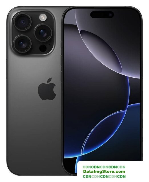 Телефон Apple iPhone 16 Pro Dual SIM 1TB (черный титан) - Изображение №1 — buytech