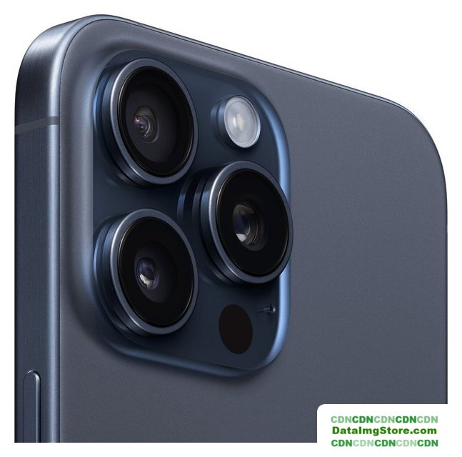 Телефон Apple iPhone 15 Pro Max Dual SIM 1TB (синий титан) - Изображение №4 — buytech
