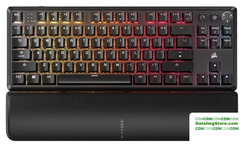 Клавиатура Corsair K70 Core TKL Wireless RGB (черный, Corsair MLX Red V2, нет кириллицы) - Изображение №1 — buytech