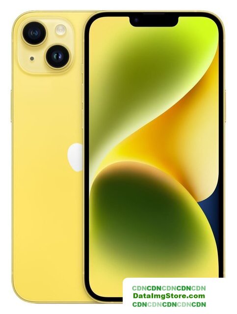 Телефон Apple iPhone 14 Plus Dual SIM 128GB (желтый) - Изображение №1 — buytech