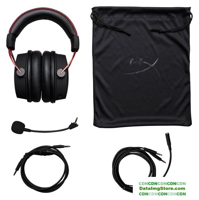 Наушники HyperX Cloud Alpha (черный/красный) - Изображение №6 — buytech