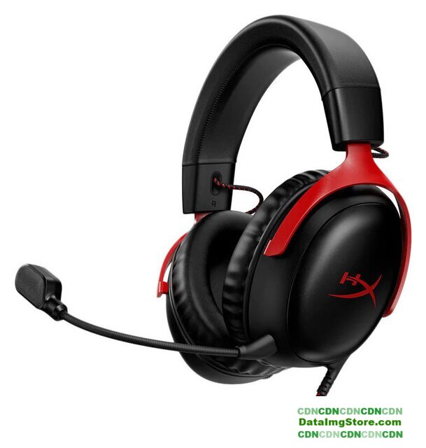 Наушники HyperX Cloud III (черный/красный) - Изображение №1 — buytech