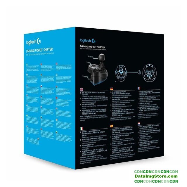 Коробка переключения передач Logitech G Driving Force Shifter для G923, G29, G920 - Изображение №6 — buytech